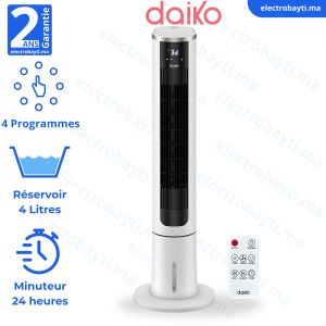 Daiko Ventilateur Air cooler avec télécommande