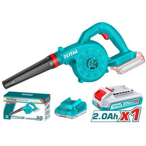 TOTAL Souffleur sans fil 20 V 2,7 m3t avec batterie et chargeur