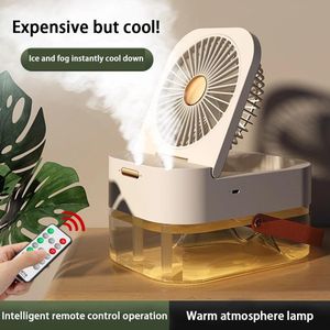 Humidificateur sans fil avec ventilateur 2,5 l, brume d'eau de grande capacité, diffuseur de climatiseur Portable USB pour télécommande de pièce de maison