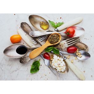 Spoon salad  Poster Chambre Haute Qualité