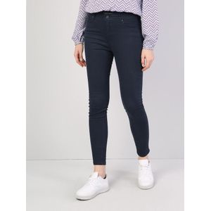 Colins Pantalon Bleu Marine pour Femme