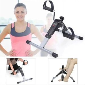 Pédale Vélo d'exercice pliable pour jambes et bras, équipé d'un écran