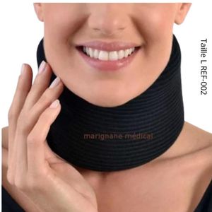 ANNAFIX Collier Cervical Mousse Noir Taille Large Ref002