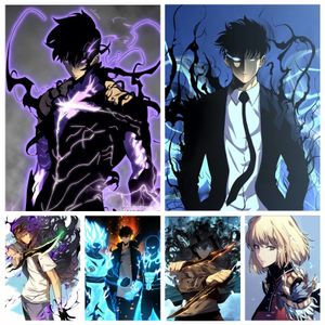 6 Poster A5 Solo Leveling