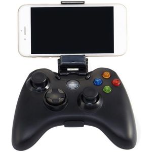 Manette de jeu sans fil USB avec récepteur Bluetooth et double vibration