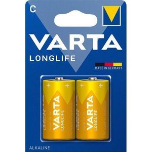 VARTA Alkaline 2 Piles Alcalines Type D // Pour Chauffe eau // Jouets Blister