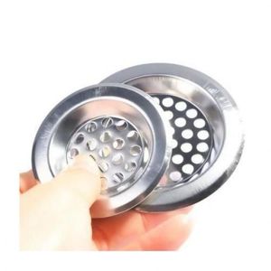 Pack 4 Filtres en Acier Inoxydable pour évier lavabo - 2 grands et 2 petits - bonne qualité