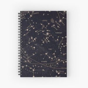 space constellations Spiral Notebook Bloc note