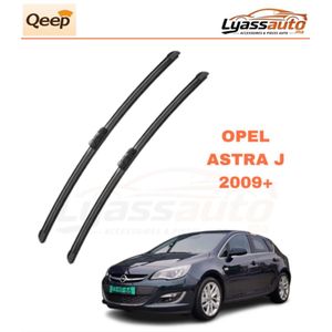 Qeep  Paire de Balais d'Essuie-Glace Sans Cadre 27"+25" Pour OPEL ASTRA J 2009+