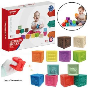 Jouet de Construction et de Dentition pour Bébé (Dès 6 Mois)