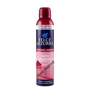 Felce Azzurra  Spray d'ambiance parfumé pour maisonNotte d'estate" (Nuit d'été), 250ml