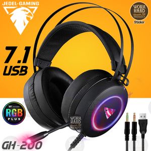 Casque Gamer Ps5 Casque Gaming Pc Avec Micro, Led Lumière, 3.5Mm