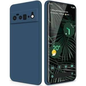Case Pochette Souple Liquid Silicone liquid pour Google Pixel 6 pro - bleu