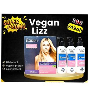 Organic Vegan Lizz -Protéine kératine brésiliennes originales