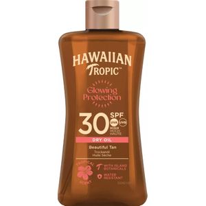Hawaiian Tropic Huile sèche protectrice bronzage éclat SPF30 100 ml