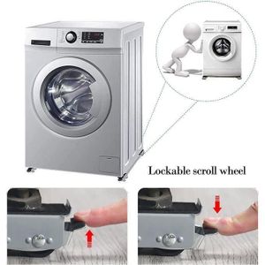Barre de Support Télescopique Réglable pour Réfrigérateur, Machine à Laver et Appareils Lourds – Antidérapante, Renforcée et Facile à Installer