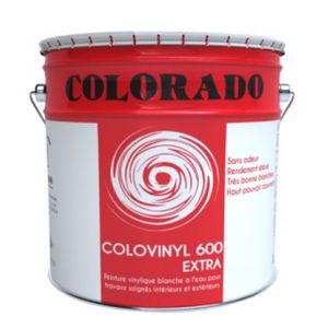 Peinture acrylique blanc mat 5kg