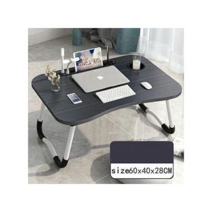 Table pliable pour ordinateur portable, bureau de lit ,table portable polyvalent