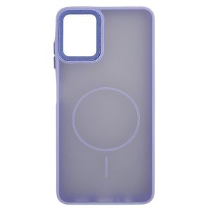 غطاء سيليكون عالي الجودة لهاتف iPhone 17 بلون أرجواني