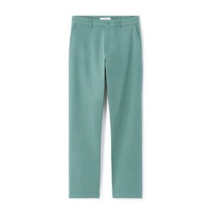 Celio Pantalon chino straight en coton stretch longueur standard - GREEN LIGHT