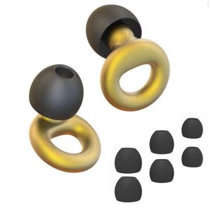 سدادات أذن من السيليكون للدراجات النارية، النوم، السباحة، ناعمة للغاية وقابلة لإعادة الاستخدام، حماية سمعية من الضوضاء، تتضمن 8 أطراف (مقاسات XS/S/M/L).