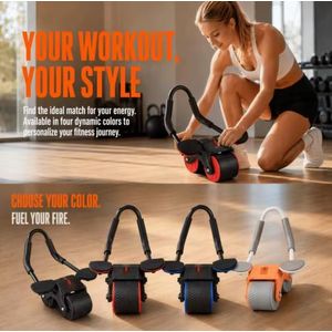 Appareil de Pilates Compact avec Minuteur – Appareil de Musculation et de Fitness pour Pilates à Domicile, Entraînement du Centre du Corps