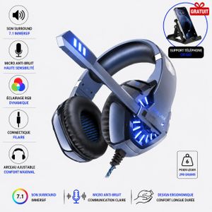 Ovleng Casque Gaming filaire