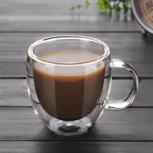 Mirka 6 Tasses double paroi 350ml - Grand format - Jus et Thé