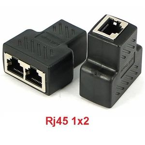 Generix Switch Ethernet rj45 adaptateur diviseur 2 Port RJ45 spliter RJ45  LAN Reseau 1 in 2 out à prix pas cher