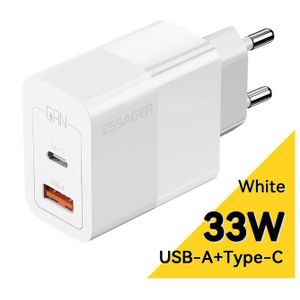 ESSAGER USB C Charger 33W GaN Type C PD Fast Charging