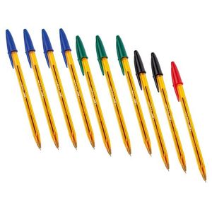 Paquet de 50-Stylo Bic Cristal Original-Couleur-Rouge-Maroc