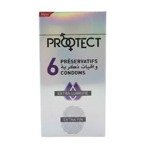 Protect 6 Pieces Extra Lubrifie