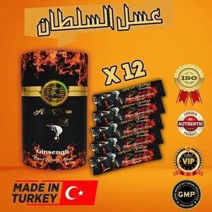 عسل أسل SULT-MIEL مزيج أعشاب الإبيمديوم الطبيعي من العسل العضوي مشبع بالجيلي الطبيعي وحبوب لقاح النحل و100% من الأعشاب الطبيعية المخلوطة