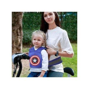 Child safety belt for two-wheelers