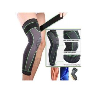 1 Genouillère Longue Adhésive avec Support Renforcé – Stabilisation et Protection