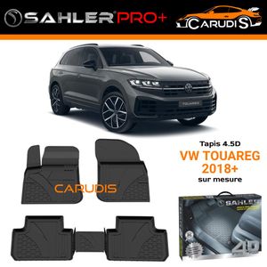 SAHLER Tapis 4.5D VW Touareg III sur mesure exacte sans odeur imperméable antidérapant