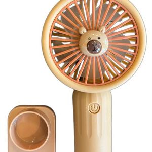 Capybara Mini ventilateur avec puissance de vent élevée, ventilateur portable , charge USB, vitesse de vent à 3 vitesses, refroidissement d'été