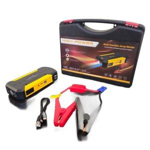 Démarreur de batterie voiture d'urgence Portable avec éclairage LED avec Power Bank - Jump Starter