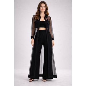 ADALIA Chemise robe Julia noire