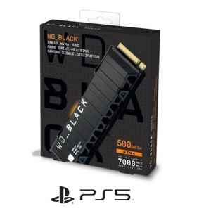 Disque SSD interne WD_BLACK SN850 NVMe 1 To (Sous licence officielle pour  consoles PS5) Noir - SSD internes