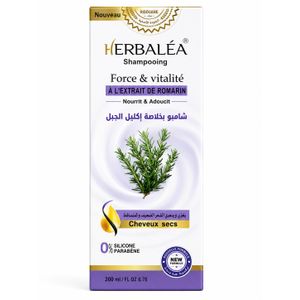 Herbo Ridouane Shampooing Herbaléa Romarin – Force & Vitalité Pour Cheveux Secs