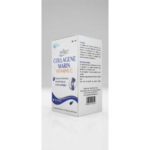Spirit Collagène Marin Vitamine C – Assurer la Fonction Normale des Os et des Cartilages (90 Gélules)
