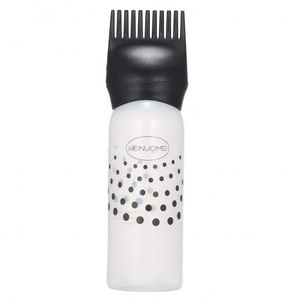 Applicateur de Shampoing en Plastique avec Brosse Graduée, Kit de Teinture  Capillaire, Outils de Coiffure pour Salon de Coiffure, 120ml