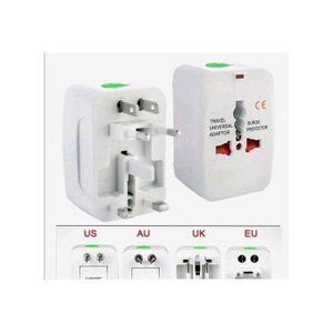 Prise Adaptateur Prise Americain UNIVERSEL UK US AU EU Convertisseur Chargeur de voyage Telephone PC Portable