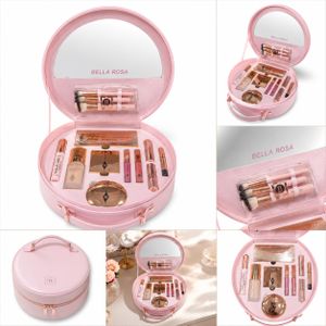 Kit beauté tout-en-un Finitions premium Large choix de couleurs Adapté au maquillage quotidien et professionnel Organisation optimale des accessoires Coffret résistant et durable