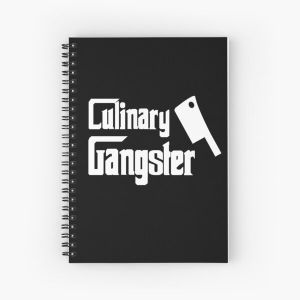 Culinary Gangster Chef  Spiral Notebook Bloc note
