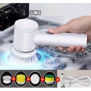 Brosse nettoyage électrique sans fil Rechargeable pour l'entretien ménager 5 en 1