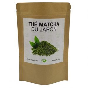 Thé Matcha Bio en poudre du Japon ماتشا بيو au Maroc