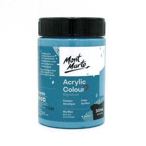 Mont Marte Peinture acrylique 300ML - Bleu ciel