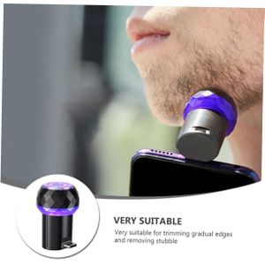 Tondeuse de Poche V8 Micro-USB pour Homme Rasage Rapide et Pratique